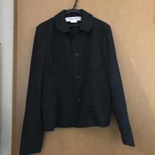 コムデギャルソン(COMME des GARCONS)のコムコム コムデギャルソン ジャケット 黒 M(テーラードジャケット)