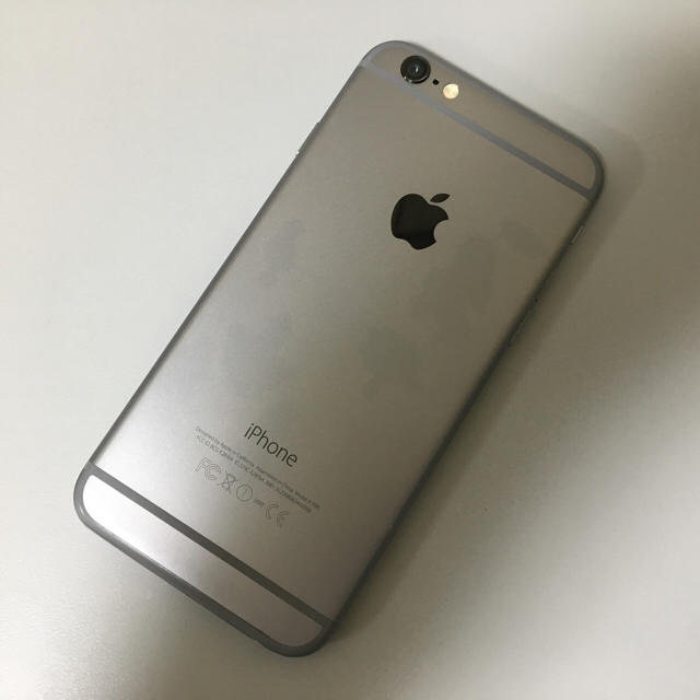 ■ごうさん様確認用SIMフリーiPhone6  128GB グレー 残債なし■ スマホ/家電/カメラのスマートフォン/携帯電話(スマートフォン本体)の商品写真