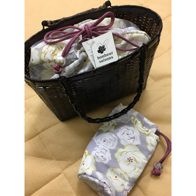 Bonheur - 【新品未使用】bonheur saisons かごバッグの通販 by