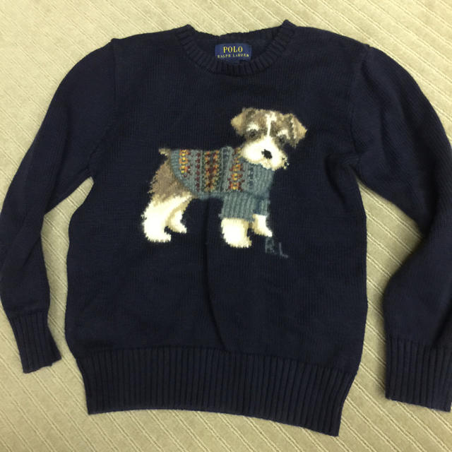 POLO RALPH LAUREN(ポロラルフローレン)のポロpolo 男の子６歳 ニット キッズ/ベビー/マタニティのキッズ服男の子用(90cm~)(ニット)の商品写真