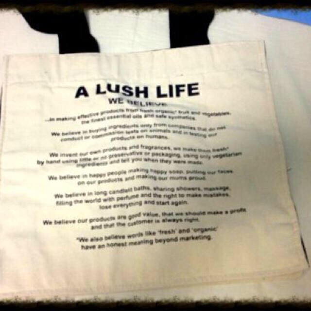LUSH(ラッシュ)のLUSH 限定トートバッグ レディースのバッグ(トートバッグ)の商品写真