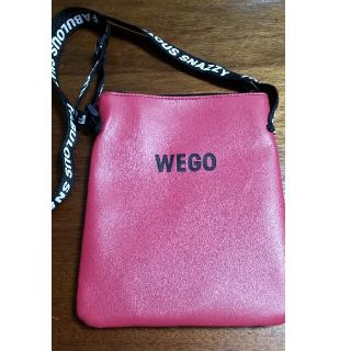 ウィゴー(WEGO)のセブンティーン10月号付録WEGOロゴテープ・ミニショルダーバッグ(ショルダーバッグ)