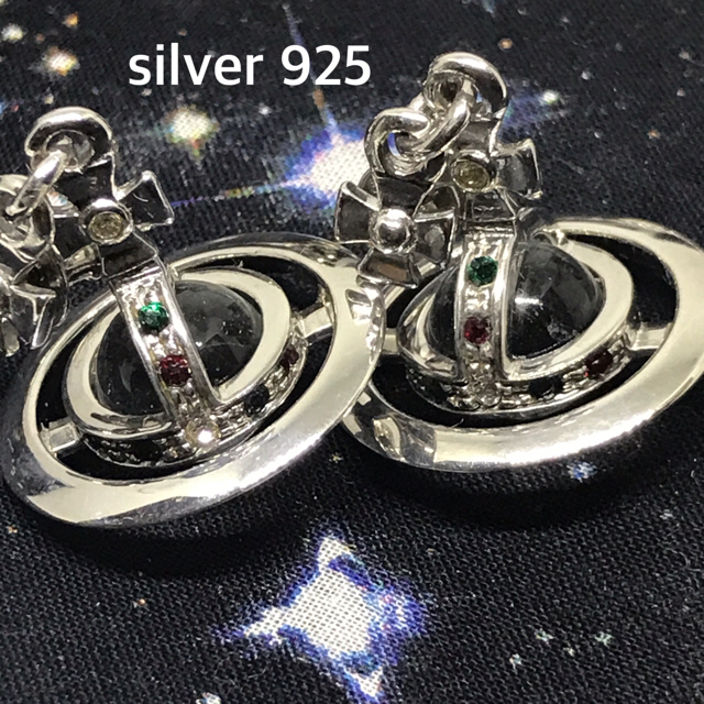 silver925 タイニーオーブ ピアス