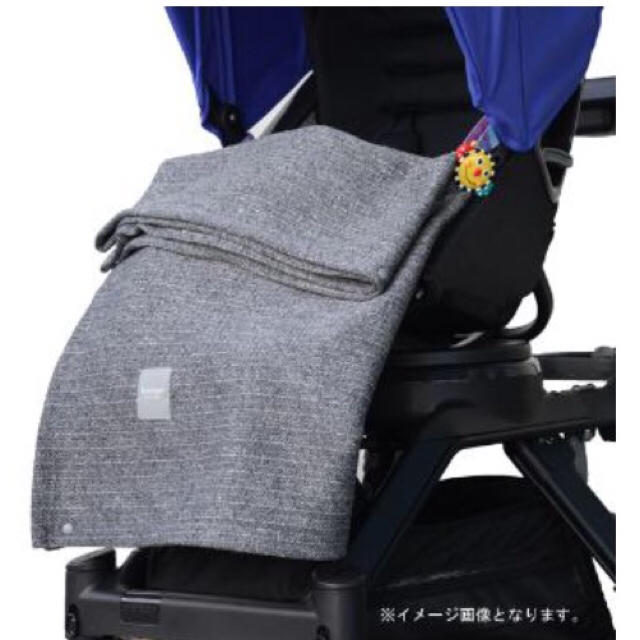 Ergobaby(エルゴベビー)の◇Baby Hopperベビーホッパー マルチプルケープ ツイード ネイビー キッズ/ベビー/マタニティの外出/移動用品(その他)の商品写真