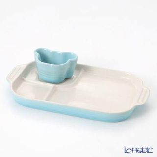 ルクルーゼ(LE CREUSET)のル・クルーゼ ベビー食器 新品未使用(離乳食器セット)