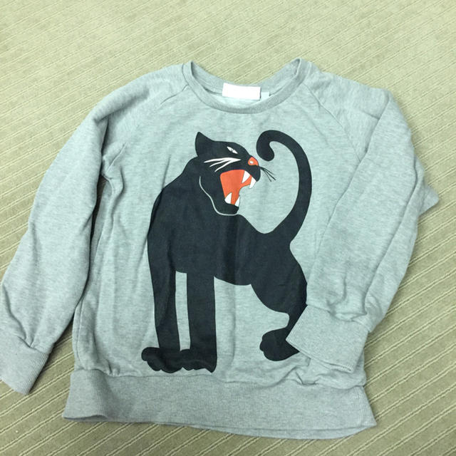 Mini rodini ミニロディーニ 男の子120トレーナー キッズ/ベビー/マタニティのキッズ服男の子用(90cm~)(Tシャツ/カットソー)の商品写真