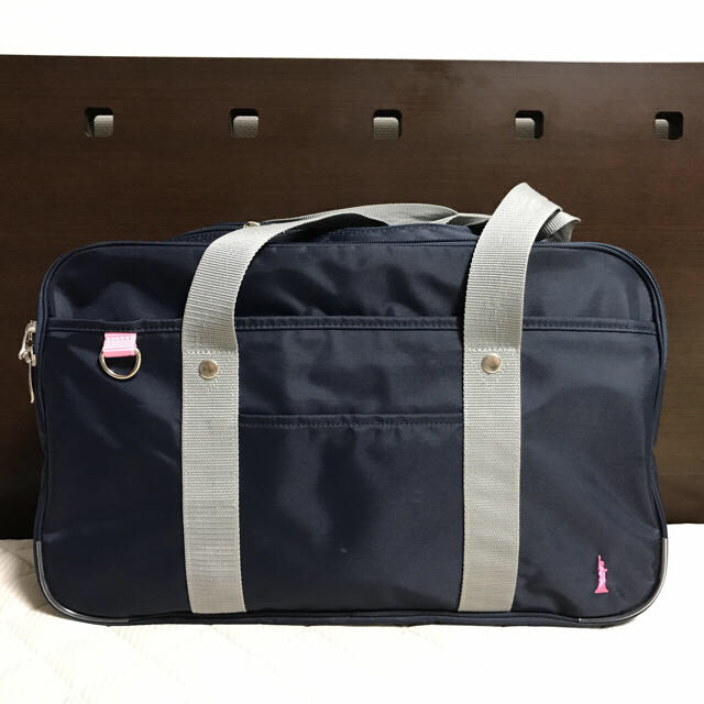 EASTBOY(イーストボーイ)のイーストボーイ スクールバッグ 紺/ピンク  レディースのバッグ(その他)の商品写真