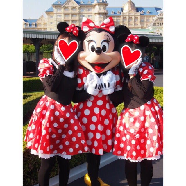 値下げ(^^)パンプス付き!ミニーちゃん❤︎コスプレの通販 by 値下げ(^^)パンプス付き!ミニーちゃん❤︎コスプレの通販 by