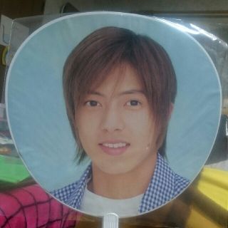 ヤマシタトモヒサ(山下智久)の山下智久 うちわ 2000 Jr時代(アイドルグッズ)