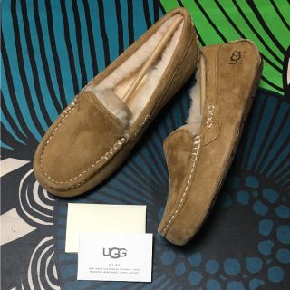 アグ(UGG)のUGG アンスレー チェスナット 24cm(スリッポン/モカシン)