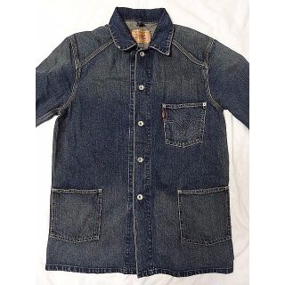 リーバイス(Levi's)のkj様専用★リーバイス☆濃紺デニムカバーオールジャケット☆70740☆M(カバーオール)