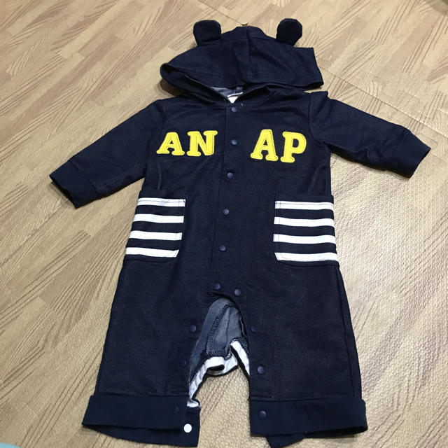 ANAP Kids(アナップキッズ)のANAPロンパース60 キッズ/ベビー/マタニティのベビー服(~85cm)(ロンパース)の商品写真