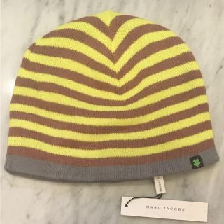 マークジェイコブス(MARC JACOBS)の新品 未使用 MARC JACOBS マークジェイコブス ニット帽 帽子(ニット帽/ビーニー)