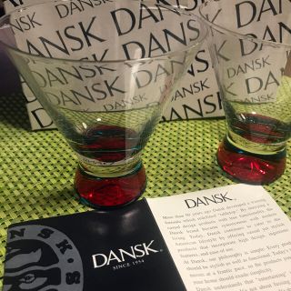 ダンスク(DANSK)のDANSK ペアカクテルグラス(グラス/カップ)