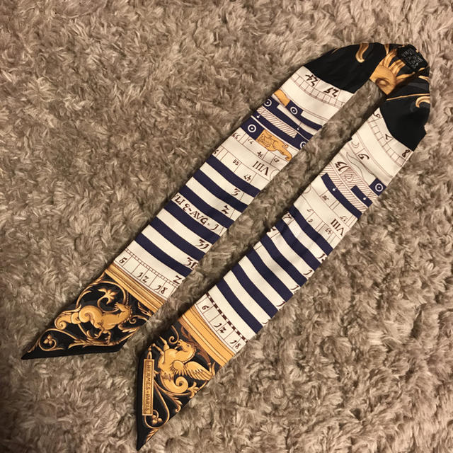 エルメス ツイリー ブルー 正規品-