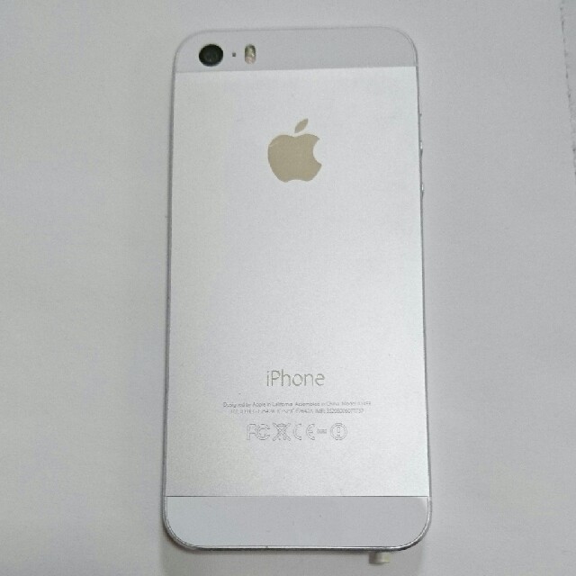 iPhone5s 16G au正規品 シルバー 美品 初期化済