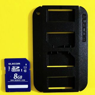 エレコム(ELECOM)の【１枚】★新品★未使用★開封済み★エレコム SDカード 8GB【10/14】(その他)