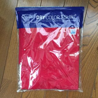 ユニクロ(UNIQLO)のユニクロ ドライカラー 半袖 Tシャツ Red(Tシャツ/カットソー(半袖/袖なし))