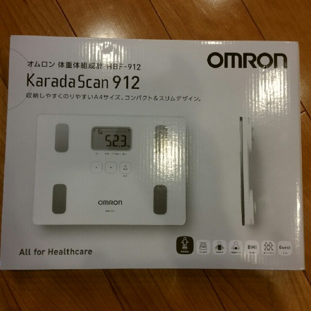 OMRON(オムロン)のオムロン体脂肪計 スマホ/家電/カメラの生活家電(体脂肪計)の商品写真