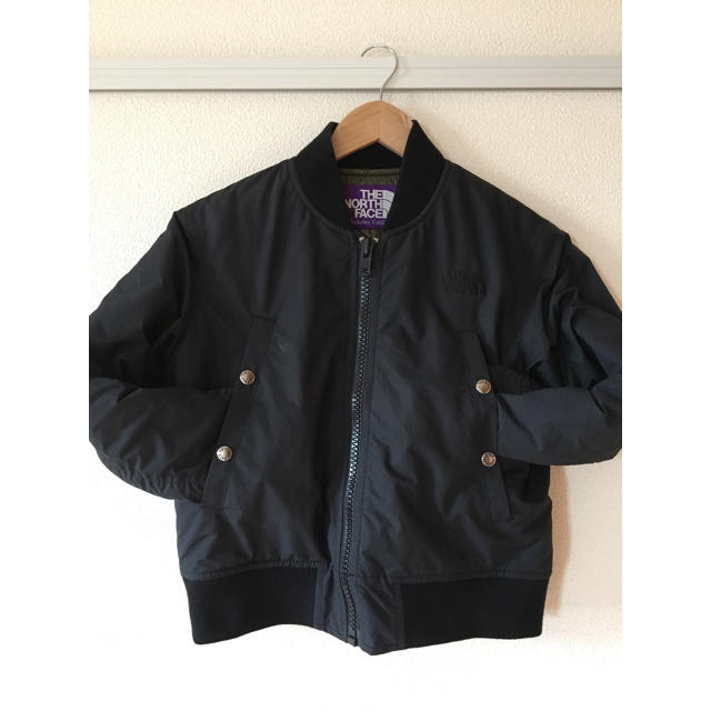 THE NORTH FACE MA-1ボマージャケット LABEL PURPLE