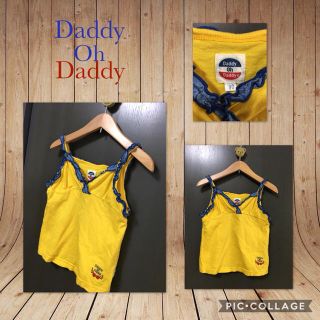 ダディオーダディー(daddy oh daddy)のDaddy Oh Daddy キャミソール フリル 90cm  美品1部訳あり(Tシャツ/カットソー)