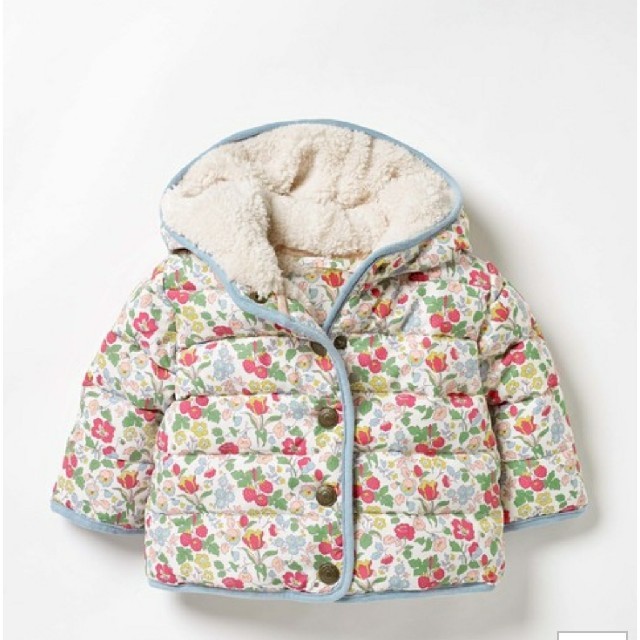 Boden(ボーデン)の【りーﾁｬﾝ様専用】mini Boden 花柄アウター、はらぺこあおむし キッズ/ベビー/マタニティのキッズ服女の子用(90cm~)(コート)の商品写真