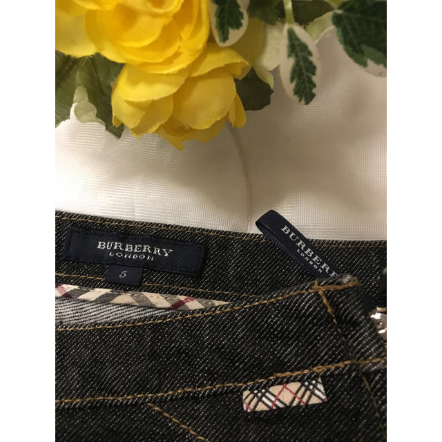 BURBERRY(バーバリー)のBURBERRY ❤️【美品】エレガントなデニムスカート レディースのスカート(ロングスカート)の商品写真