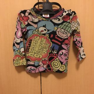 ヒステリックミニ(HYSTERIC MINI)のヒスミニ^o^ とても可愛いオールキャスト 長袖Ｔシャツです^o^(Ｔシャツ)