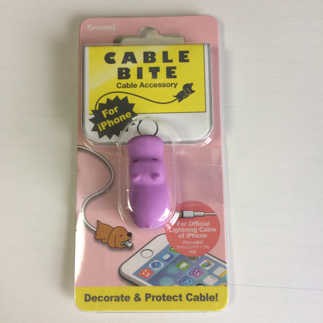 CABLE BITE カバ スマホ/家電/カメラのスマホアクセサリー(その他)の商品写真