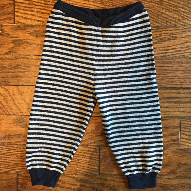 GAP(ギャップ)の+++baby GAP+++ボーダーニットパンツ 80cm キッズ/ベビー/マタニティのベビー服(~85cm)(パンツ)の商品写真