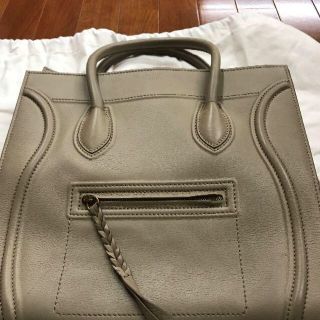 セリーヌ(celine)のモチモチ様専用！セリーヌ ラゲージ・スモールスクエアファントム (トートバッグ)