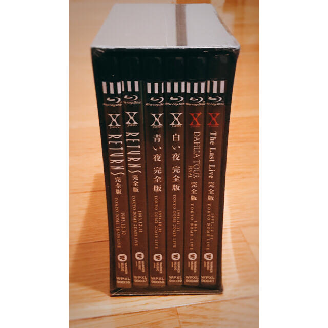 新品未開封】X JAPAN/Blu-ray BOX〈完全生産限定・6枚組〉 新品未開封】X JAPAN/Blu-ray BOX〈完全生産限定・6枚組〉