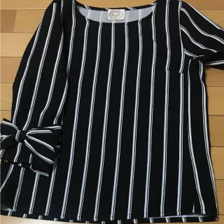 トッコ(tocco)のtocco closet袖口リボンブラウス(シャツ/ブラウス(長袖/七分))