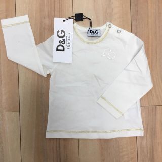 ドルチェアンドガッバーナ(DOLCE&GABBANA)の【新品 タグ付き】D&G☆白☆ロンT(Ｔシャツ)