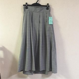 ナイスクラップ(NICE CLAUP)の【coco様専用 新品タグ付き】NICE CLAUP グレンチェック (ロングスカート)