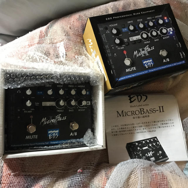 EBS MicroBass 秘か II ベースエフェクター EBS MicroBass 秘か II ベースエフェクター