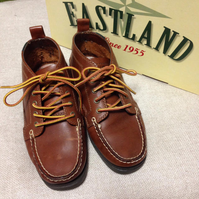 JOURNAL STANDARD(ジャーナルスタンダード)のEASTLAND☆レースアップレザーブーツ レディースの靴/シューズ(ブーツ)の商品写真