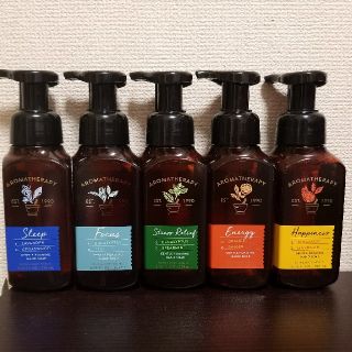 バスアンドボディーワークス(Bath & Body Works)のフォーミングハンドソープ☆アロマセラピー5本セット(ボディソープ/石鹸)