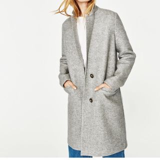 ザラ(ZARA)の新品未使用 ZARA マスキュリン チェスター コート(チェスターコート)