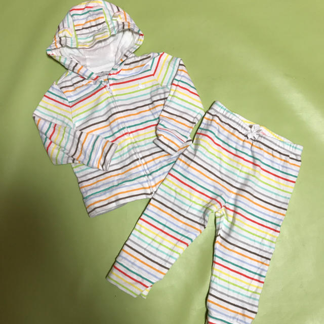 babyGAP(ベビーギャップ)のパーカーパンツセット キッズ/ベビー/マタニティのベビー服(~85cm)(その他)の商品写真