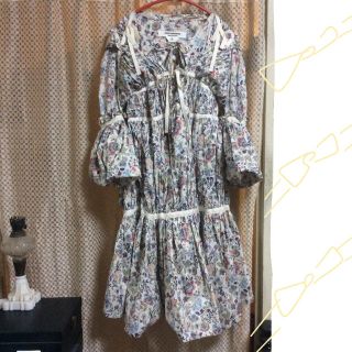 コムデギャルソン(COMME des GARCONS)のコットンワンピース(ひざ丈ワンピース)