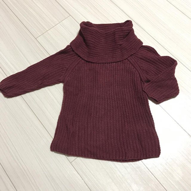 Old Navy(オールドネイビー)のりさん専用♡80cm OLDNAVY タートルネック キッズ/ベビー/マタニティのベビー服(~85cm)(ニット/セーター)の商品写真