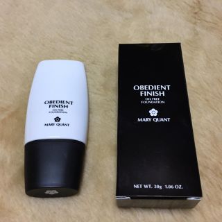 マリークワント(MARY QUANT)の【 新品・未使用 】MARY QUANT OBEDIENT FINISH(ファンデーション)