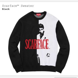 シュプリーム(Supreme)の値下げ受付ます！supreme scarface ニット セーター スウェット(ニット/セーター)