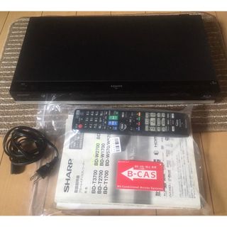 シャープ(SHARP)のSHARP AQUOS ブルーレイ BD-W2700(キッズ/ファミリー)