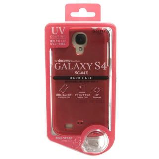 送料無料 GALAXY SC-04E ハードケース カバー M ピンク 桃(Androidケース)