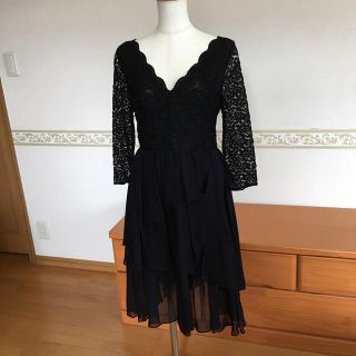 ジルスチュアート(JILLSTUART)のうちだ様専用☆JILLSTUARTのティアードシルクワンピース(ひざ丈ワンピース)