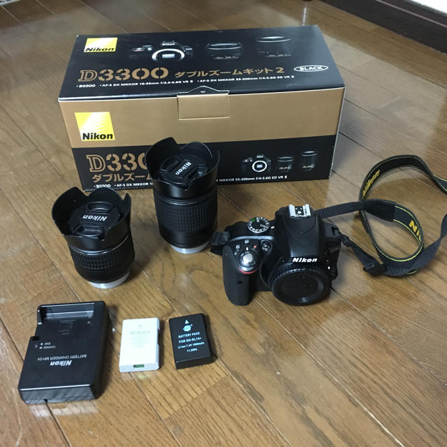 カメラD3300 ダブルズームキット2