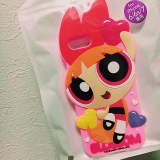 バブルス(Bubbles)のパワパフガールズ iPhoneケース iPhone6s iPhone7 (iPhoneケース)