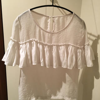 ミスティック(mystic)の白の半袖シャツ(Tシャツ(半袖/袖なし))